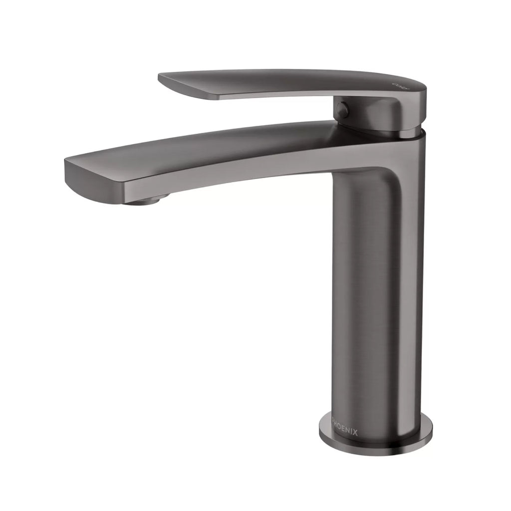 Phoenix Mekko Basin Mixer - LF Brushed Carbon - 115-7700-31-1