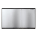 Geberit Sigma 60 Flush Button - Brushed Chrome, Chrome Trim
