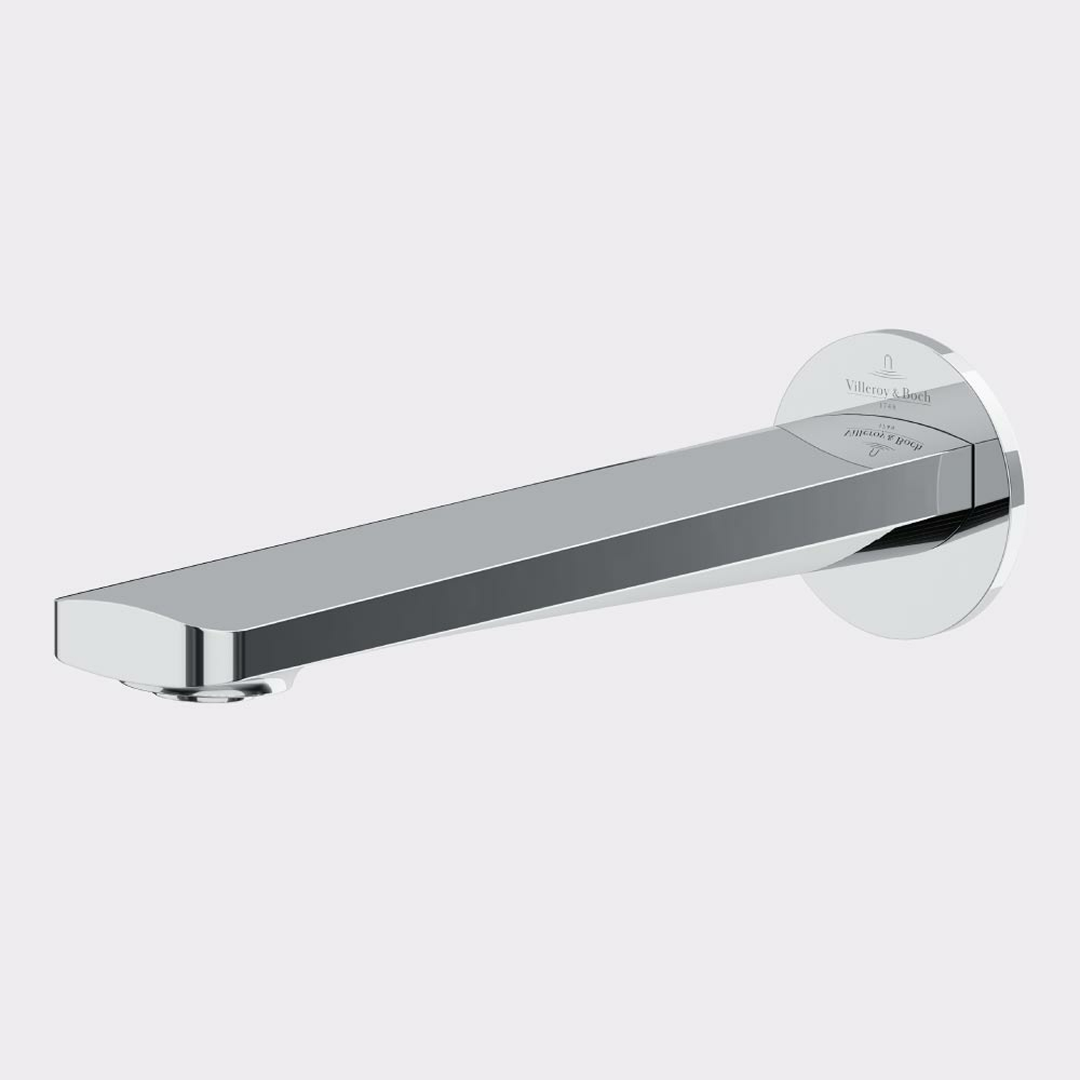 Villeroy & Boch O.Novo Style Bath Spout - LF Chrome 1160861B