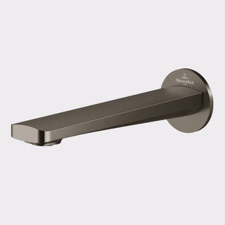 Villeroy & Boch O.Novo Style Bath Spout - LF Gun Metal - 1160890B
