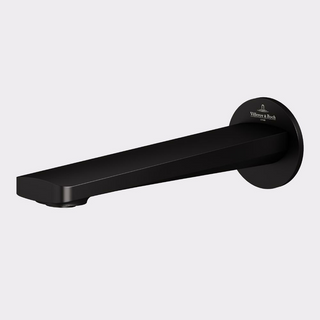 Villeroy & Boch O.Novo Style Bath Spout - LF Matte Black 1160895B