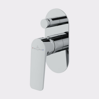 Villeroy & Boch O.Novo Style Diverter Mixer (Trim Kit Only) - Chrome 1161661B