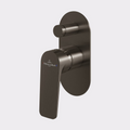 Villeroy & Boch O.Novo Style Diverter Mixer (Trim Kit Only) - Gun Metal 1161690B
