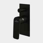 Villeroy & Boch O.Novo Style Rectangular Diverter Mixer (Trim Kit Only) - Matte Black 1162095B