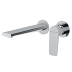 Villeroy & Boch O.Novo Style Wall Mounted Basin Mixer Set (Includes In-Wall Body) - LF Chrome - 1164561B + 8733500