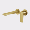 Villeroy & Boch O.Novo Style Wall Basin Mixer (Trim Kit Only) - LF Brushed Gold 1164585B
