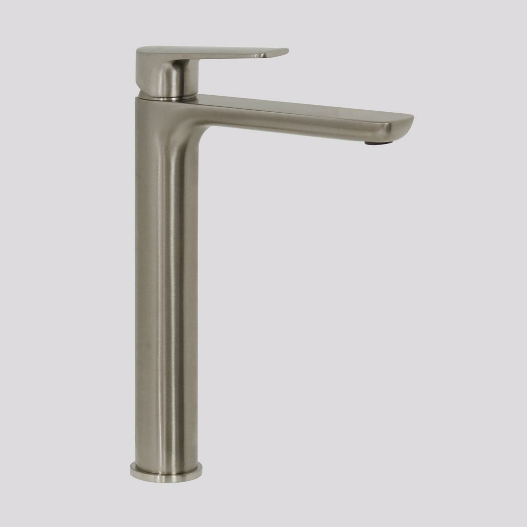Villeroy & Boch O.Novo Style Vessel Basin Mixer - LF Brushed Nickel 1166580B