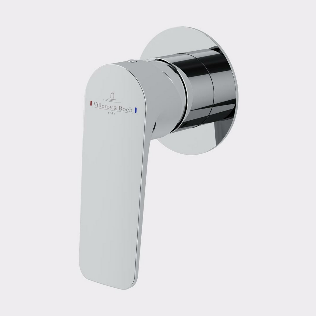 Villeroy & Boch O.Novo Style Wall Mixer (Trim Kit Only) - Chrome 1167561B