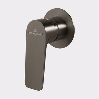 Villeroy & Boch O.Novo Style Wall Mixer (Trim Kit Only) - Gun Metal 1167590B