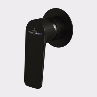Villeroy & Boch O.Novo Style Wall Mixer (Trim Kit Only) - Matte Black 1167595B