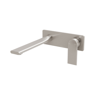 Phoenix Teel SwitchMix 200mm Wall Basin / Bath Mixer Set (Includes In-Wall Body) - LF Brushed Nickel - 118-2810-40-1