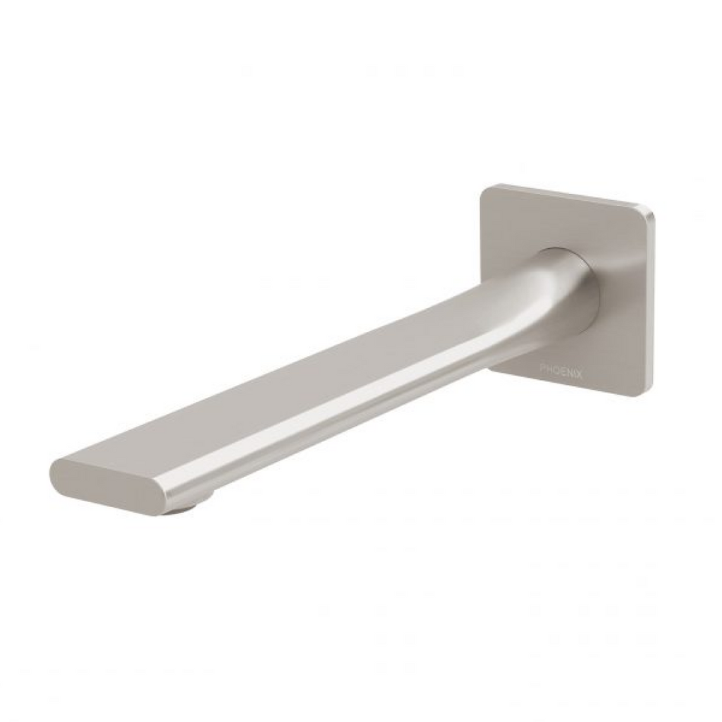 Phoenix Teel Wall Bath 200mm Outlet - LF Brushed Nickel - 118-7620-40-1