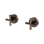 Phoenix Vivid Slimline Plus Wall Top Assemblies - Brushed Bronze