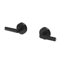 Phoenix Vivid Slimline Plus Lever Wall Top Assemblies 15mm Extended Spindles – LF Matte Black - 119-0671-10-1