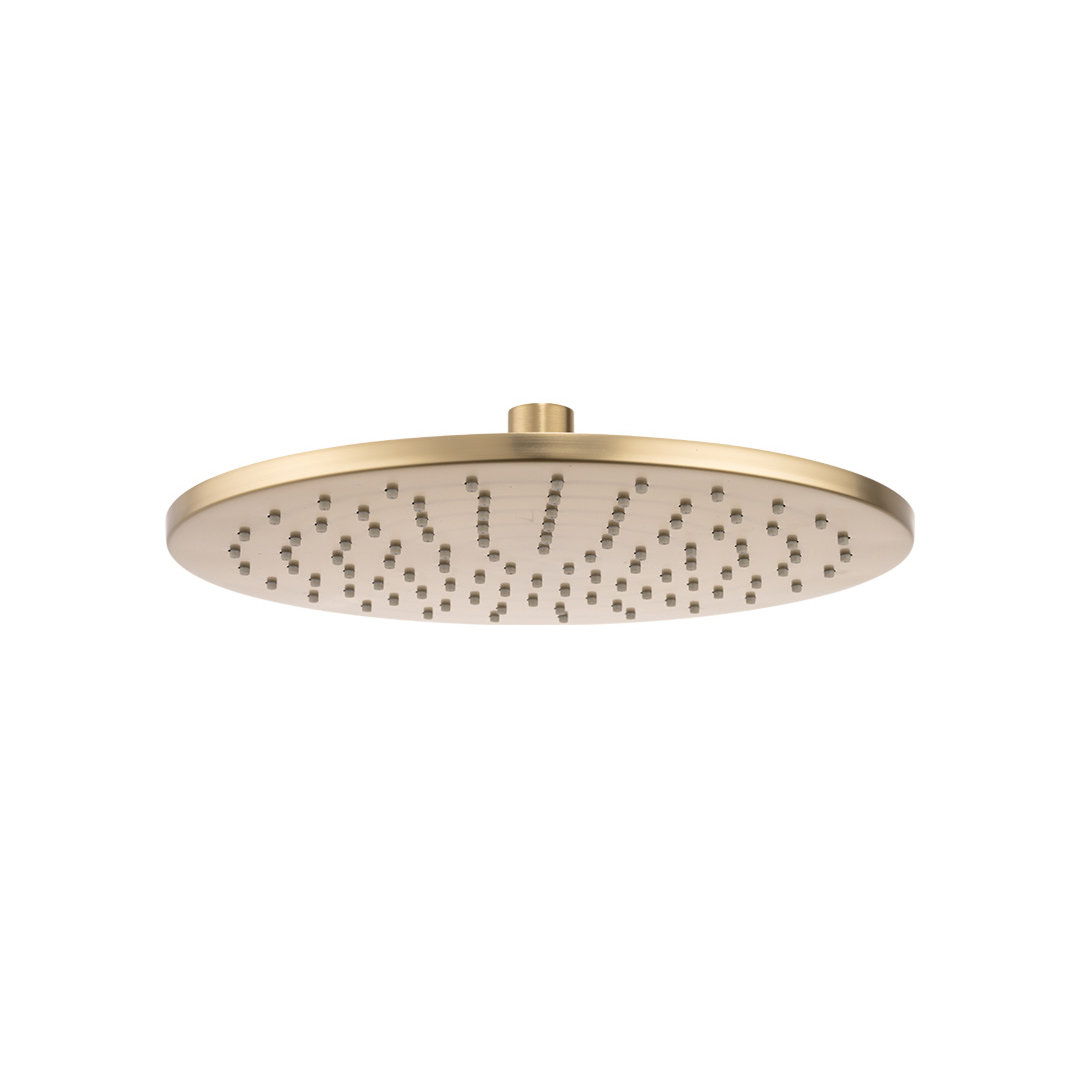 Mixx Matcha Brass 250mm Shower Head - Brushed Gold - 11RSH05AL