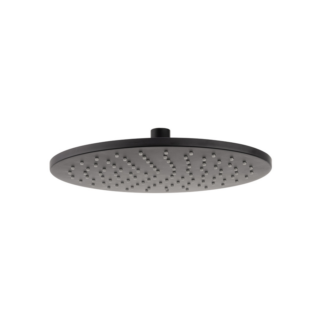 Mixx Matcha Brass 250mm Shower Head - Matte Black - 11RSH05ML