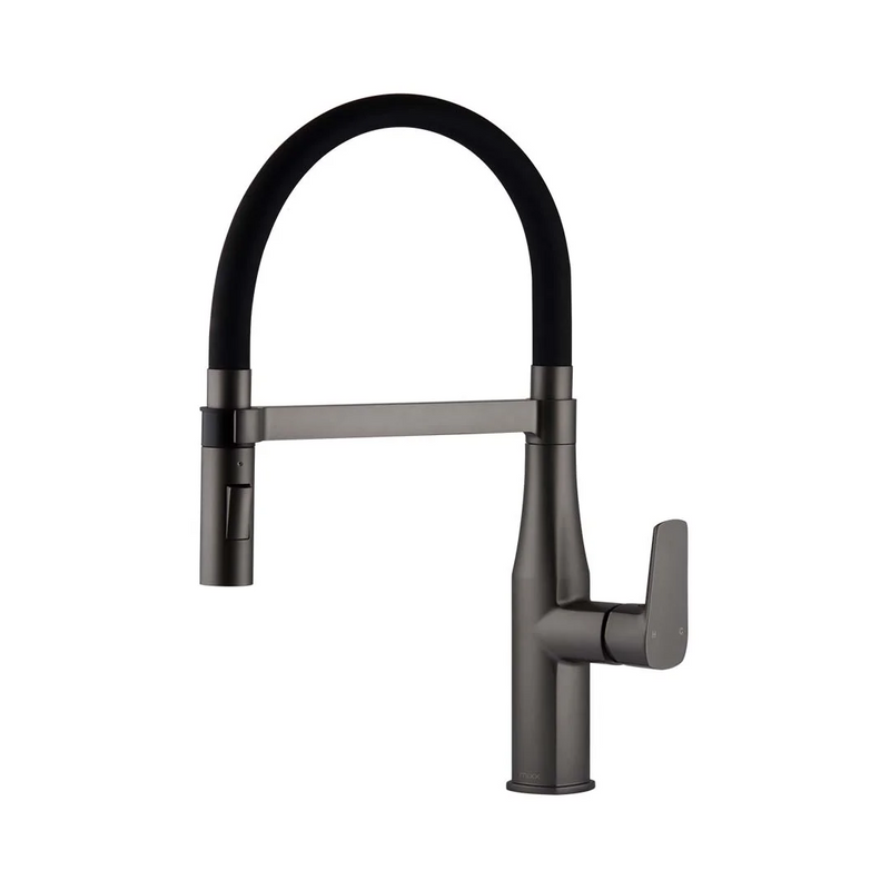 Mixx Coriander Flexi Spray Sink Mixer - Gun Metal