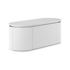 Fienza Empire Pill 1200 Wall Hung Cabinet - Satin White 120AW-C