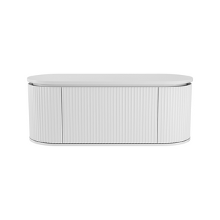 Fienza Empire Pill 1200 Wall Hung Cabinet - Satin White 120AW-C