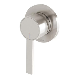 Phoenix Lexi MKII SwitchMix Shower/Wall Mixer (Includes Body) - LF Brushed Nickel - 123-2800-40
