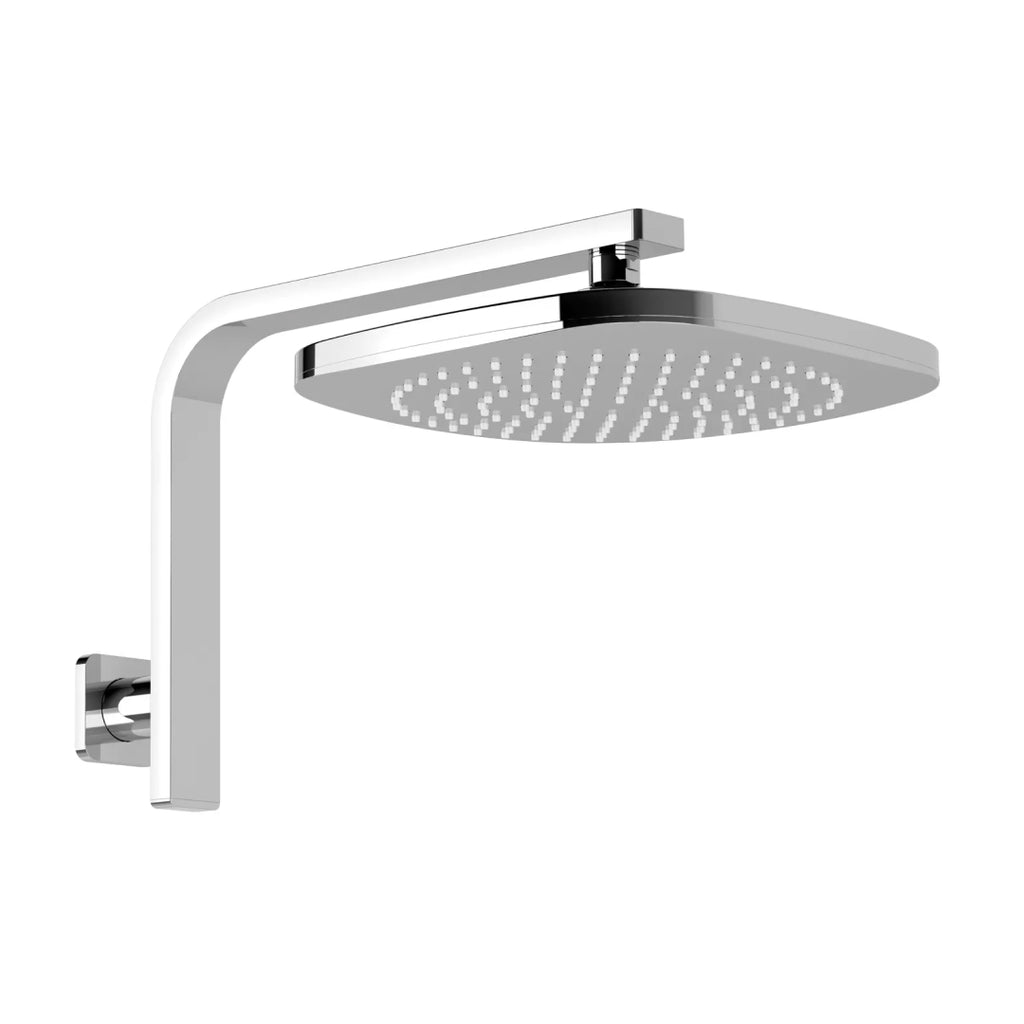 Phoenix Nuage High-Rise Shower Arm & Rose - Chrome - 129-5300-00