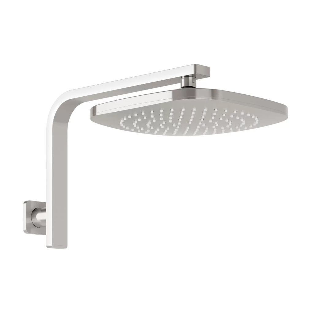 Phoenix Nuage High-Rise Shower Arm & Rose - Brushed Nickel - 129-5300-40
