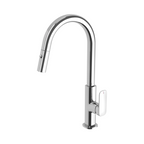 Phoenix Nuage Pull Out Sink Mixer 200mm - LF Chrome - 129-7105-00-1