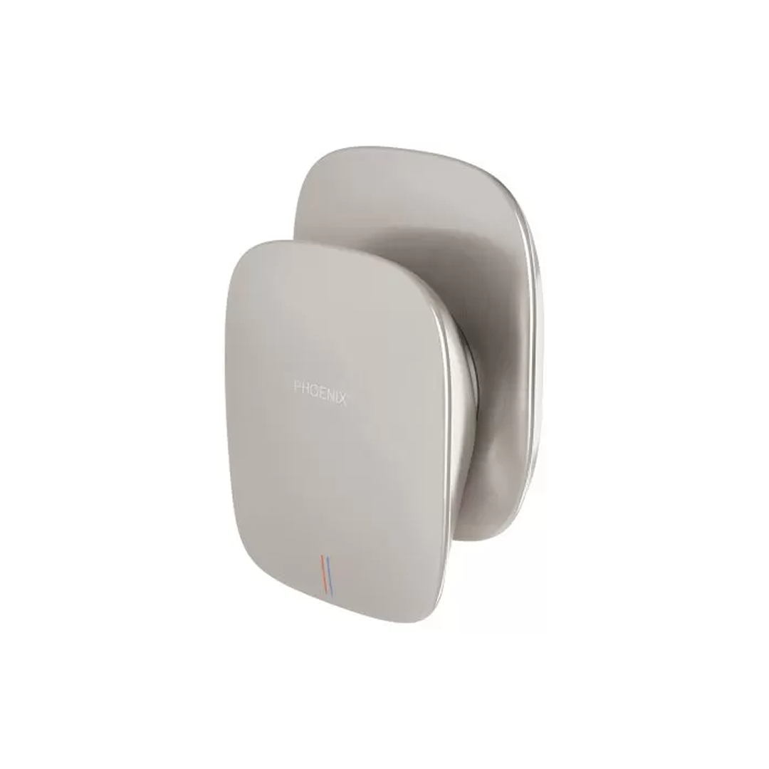 Phoenix Nuage Shower Wall Mixer Includes In-Wall Body - LF Brushed Nickel - 129-7800-40-1