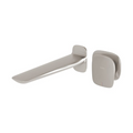 Phoenix Nuage Wall Basin/Bath Mixer Set 200mm - LF Brushed Nickel - 129-7810-40-1