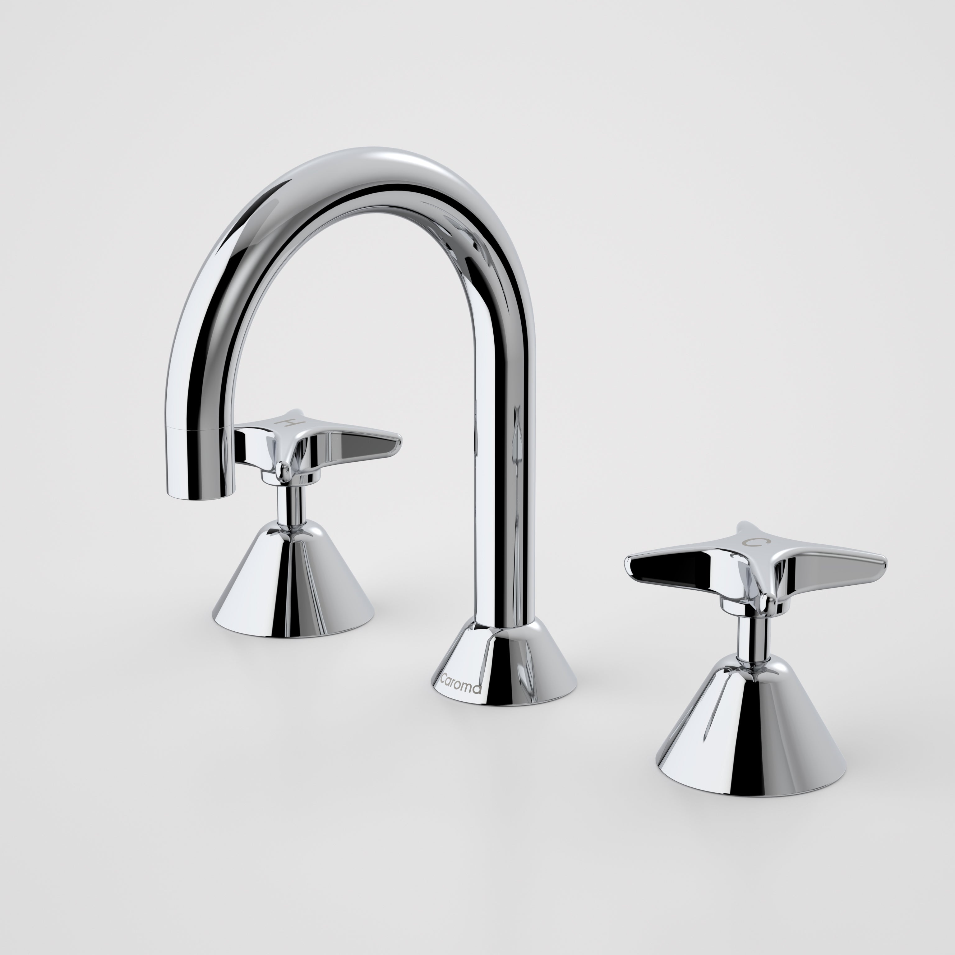 Caroma Elegance II Basin Tap Set LF - Chrome - 631171C5AF
