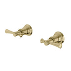 Phoenix Cromford Wall Top Assemblies - LF Brushed Gold - 134-0600-12-1