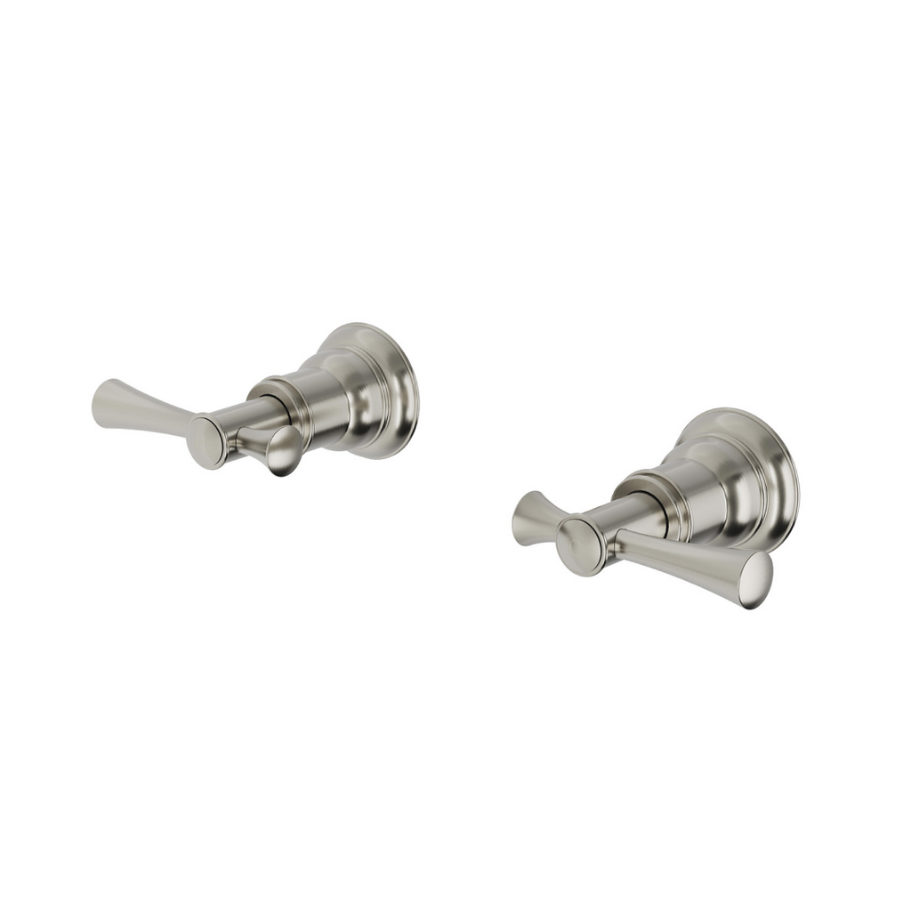 Phoenix Cromford Wall Top Assemblies - LF Brushed Nickel - 134-0600-40-1