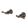 Phoenix Cromford Wall Top Assemblies 15mm Extended Spindles - LF Brushed Bronze