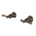 Phoenix Cromford Wall Top Assemblies 15mm Extended Spindles - LF Brushed Bronze