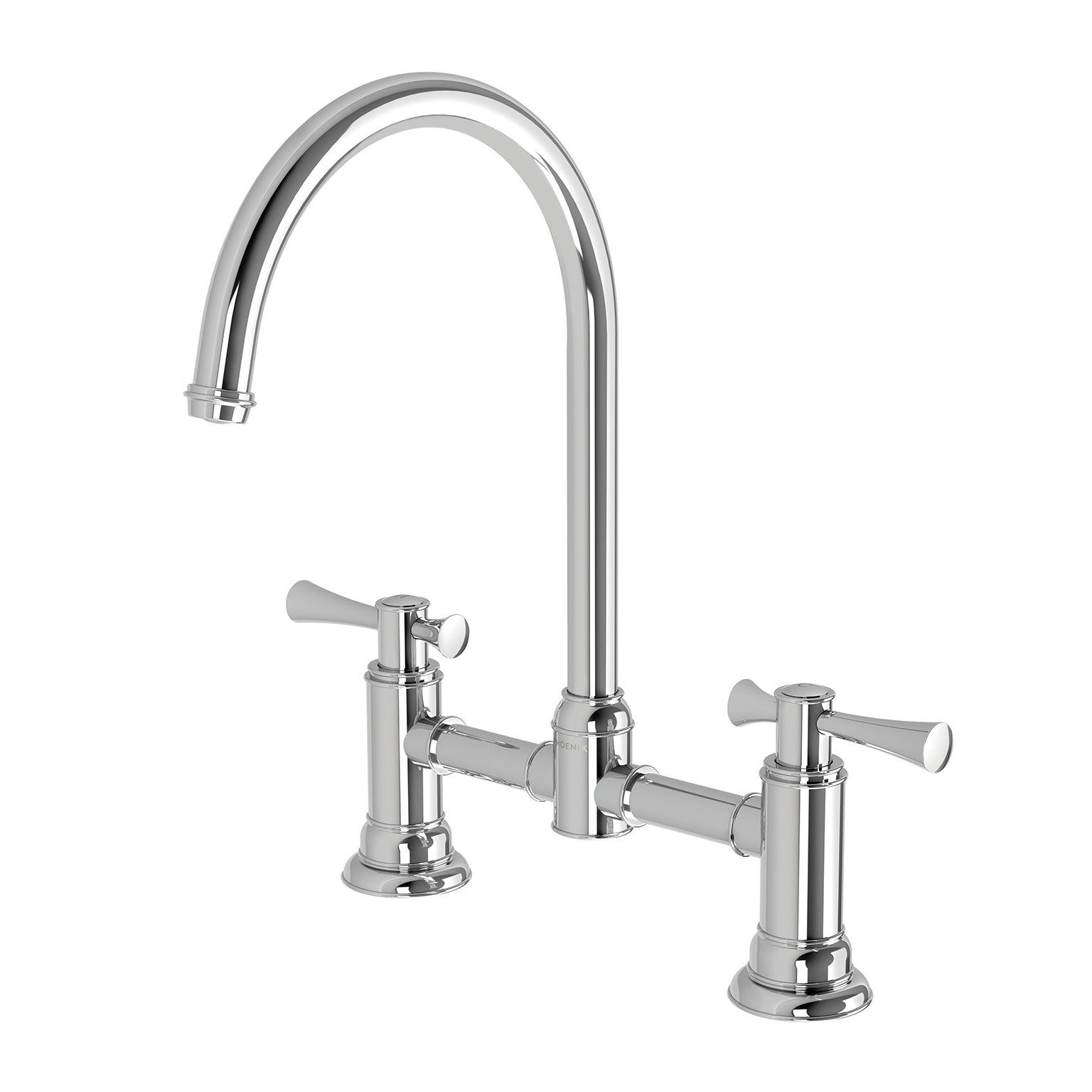 Phoenix Cromford Exposed Sink Tap Set - LF Chrome - 134-1070-00-1