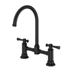 Phoenix Cromford Exposed Sink Tap Set - Matte Black - 134-1070-10
