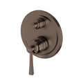 Phoenix Cromford SwitchMix Shower / Bath Diverter Mixer (Includes In-Wall Body) - LF Brushed Bronze