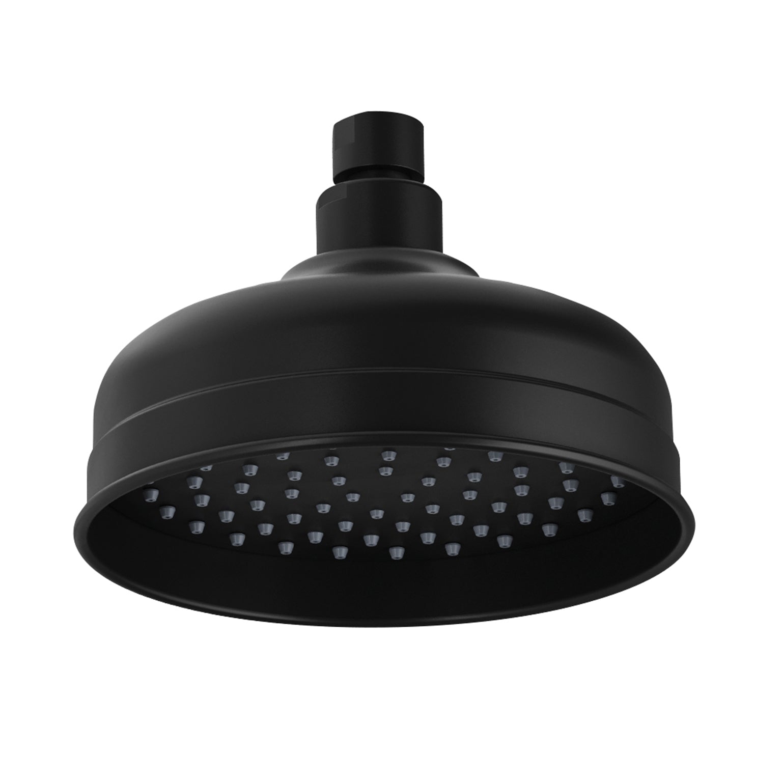 Phoenix Cromford Shower Rose - Matte Black - 134-5000-10