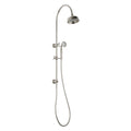 Phoenix Cromford Twin Shower - Brushed Nickel - 134-6510-40