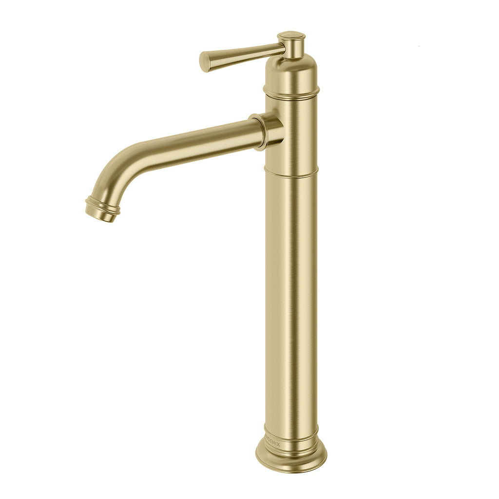 Phoenix Cromford Vessel Basin Mixer - LF Brushed Gold - 134-7900-12-1