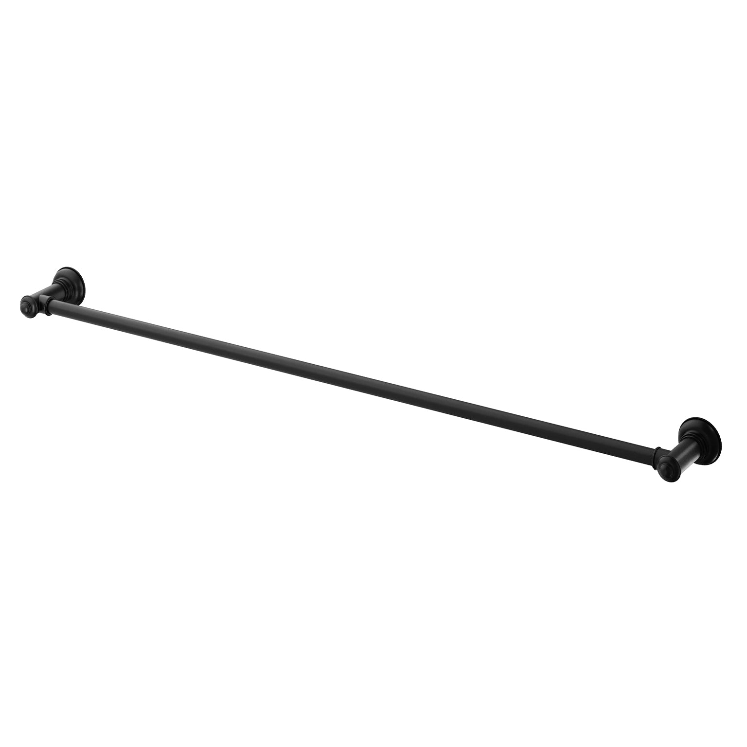 Phoenix Cromford Single Towel Rail 800mm - Matte Black - 134-8030-10