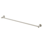 Phoenix Cromford Single Towel Rail 800mm - Brushed Nickel - 134-8030-40