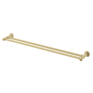 Phoenix Cromford Double Towel Rail 800mm - Brushed Gold - 134-8130-12