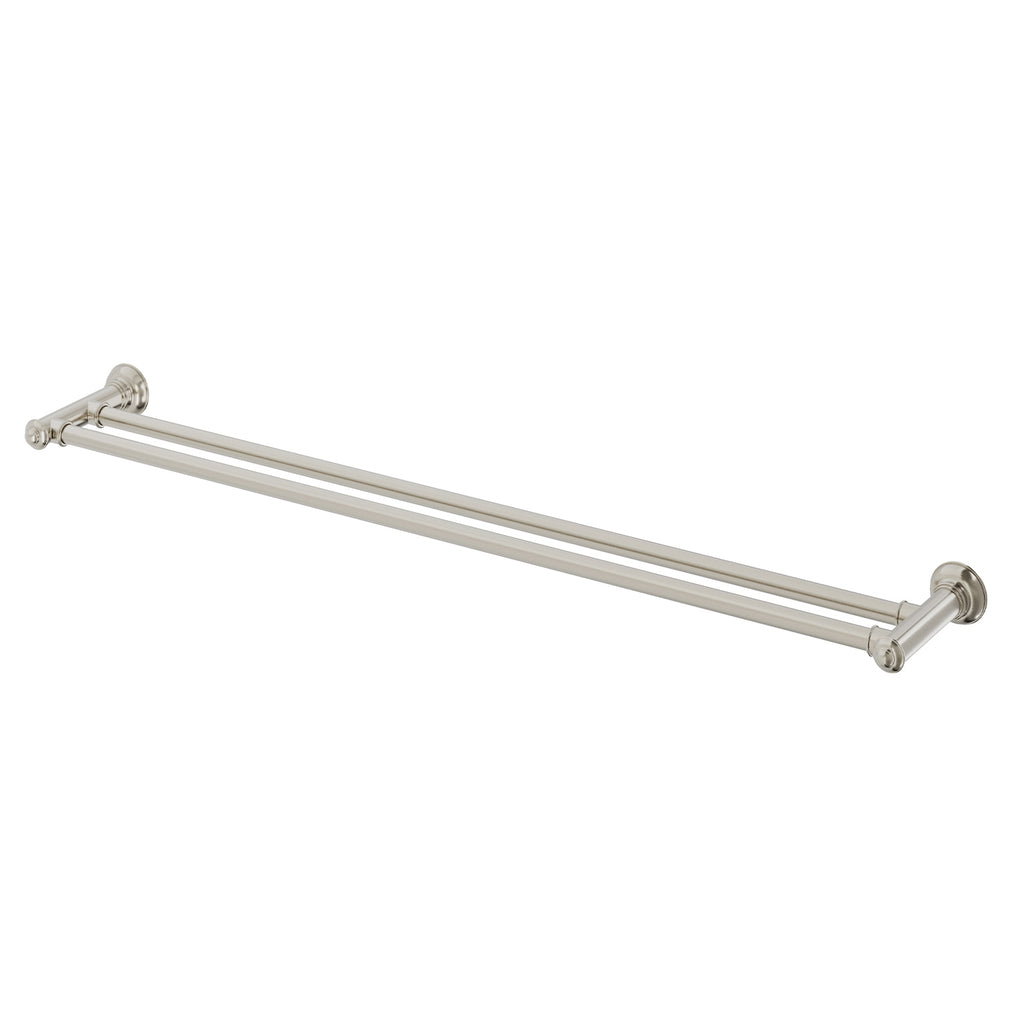 Phoenix Cromford Double Towel Rail 800mm - Brushed Nickel - 134-8130-40