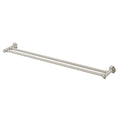 Phoenix Cromford Double Towel Rail 800mm - Brushed Nickel - 134-8130-40