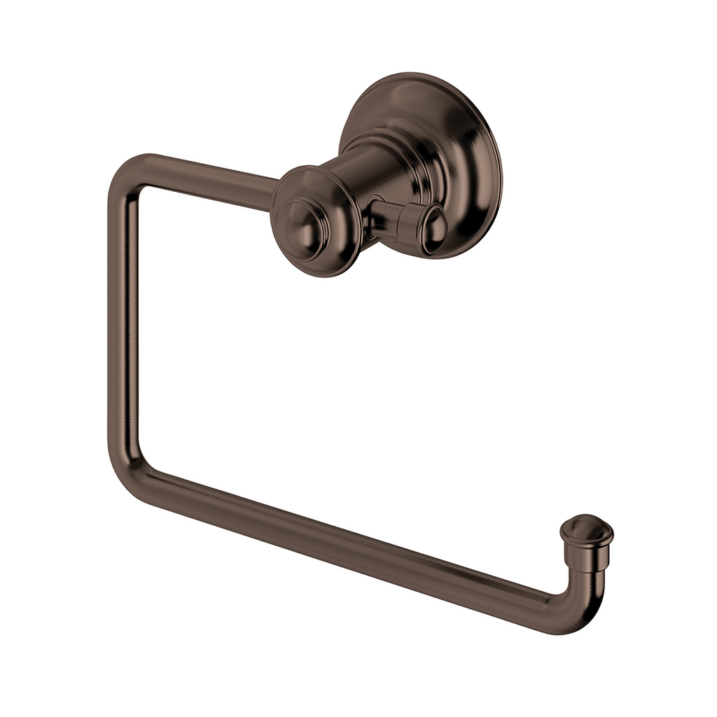 Phoenix Cromford Toilet Roll Holder - Brushed Bronze