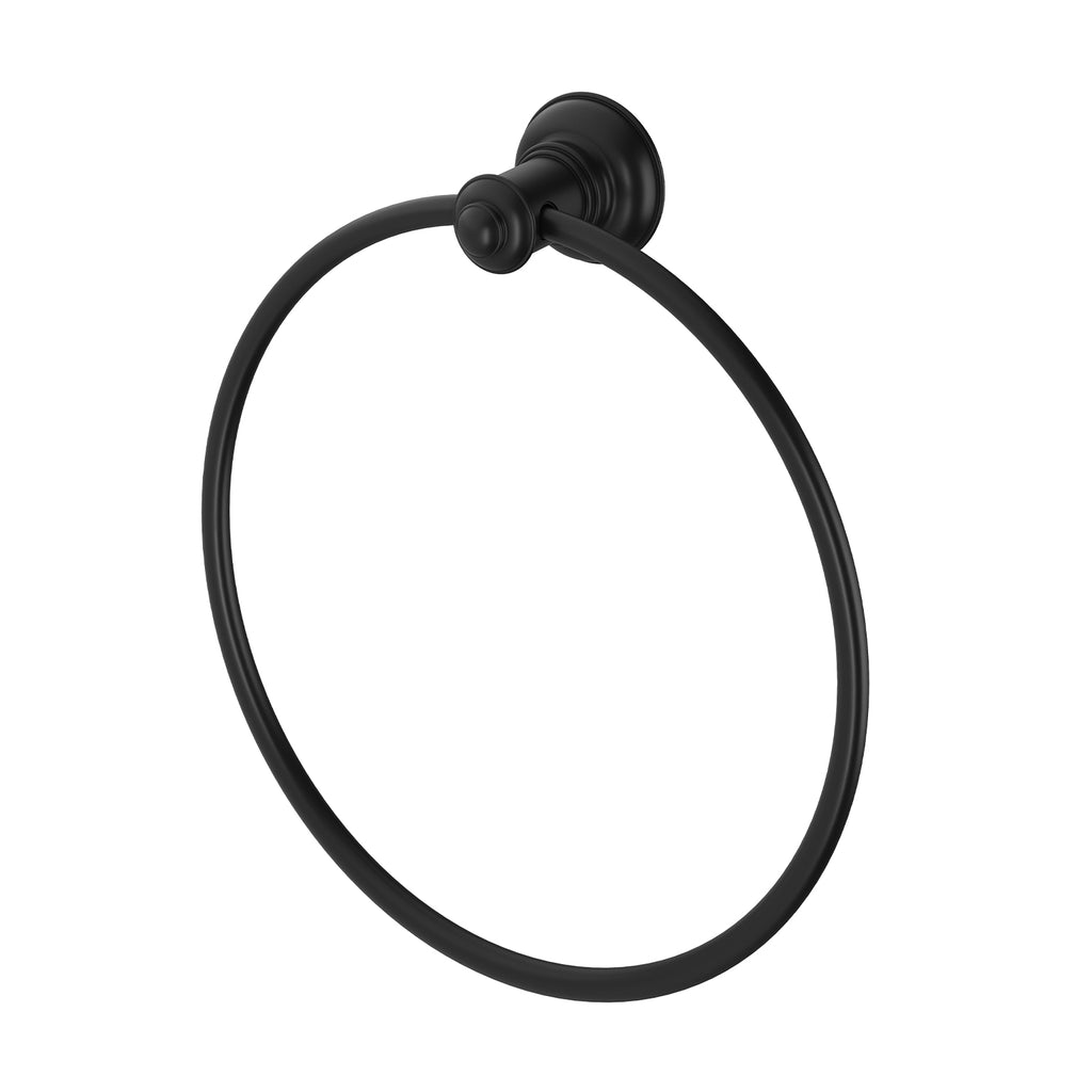Phoenix Cromford Hand Towel Holder - Matte Black - 134-8500-10