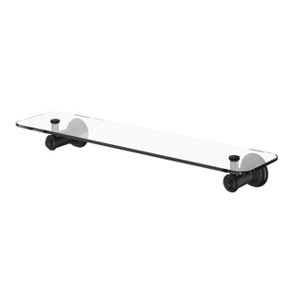 Phoenix Cromford Glass Shelf 450mm - Matte Black - 134-8600-10