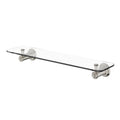 Phoenix Cromford Glass Shelf 450mm - Brushed Nickel - 134-8600-40