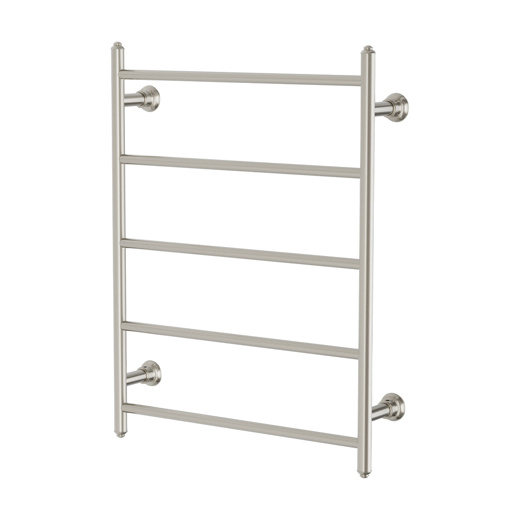 Phoenix 240V Cromford Heated Towel Ladder 55 x 75 - Brushed Nickel - 134-8750-40